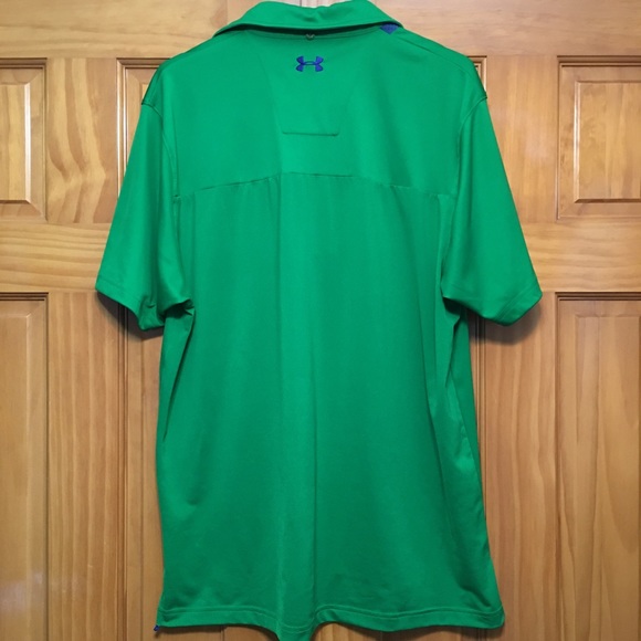 Under Armour Heat Gear Green Polo - Picture 7 of 7